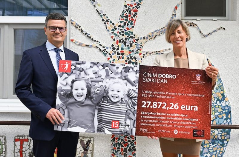 Stari Grad - stari-grad.net - PBZ Grupa donirala gotovo 30.000 eura za opremanje triju dnevnih bolnica Specijalne bolnice za zaštitu djece s neurorazvojnim i motoričkim smetnjama
