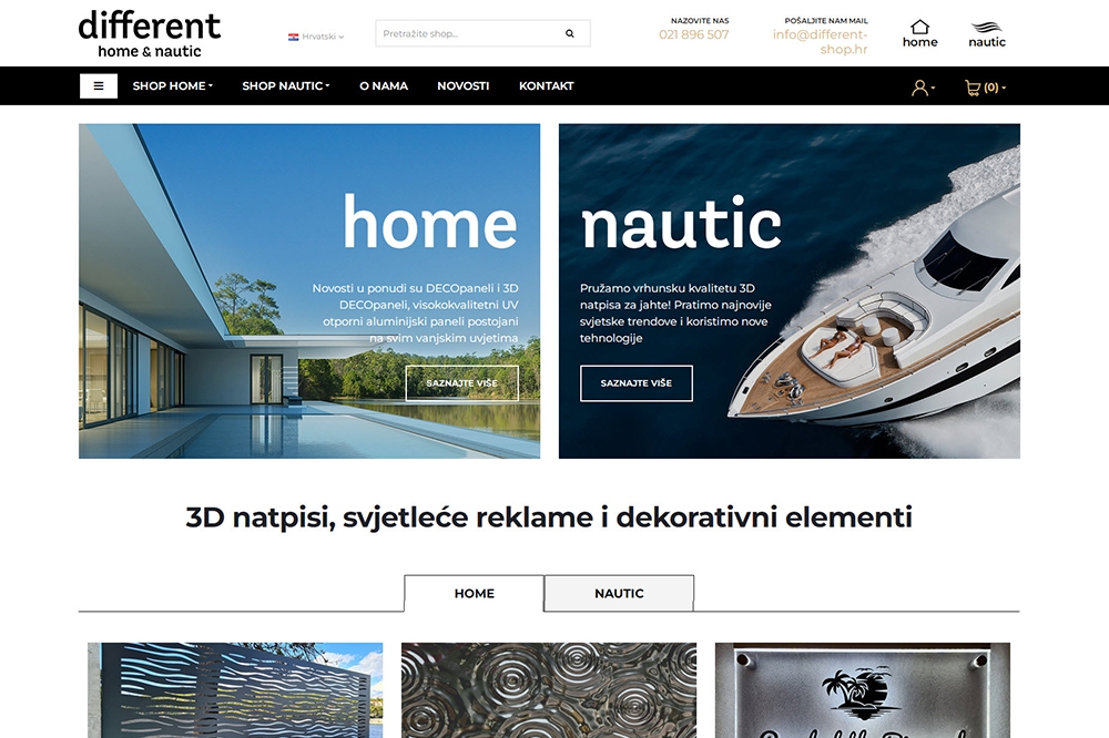 Stari Grad - stari-grad.net - Tvrtke - Different - Home & Nautic